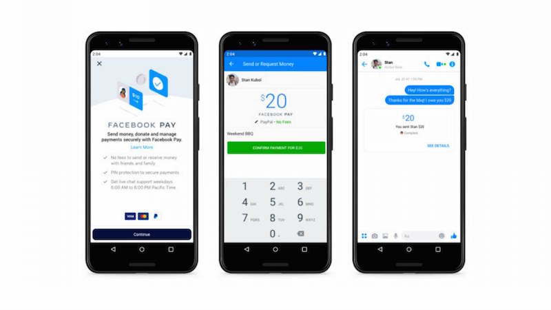 Facebook lancia Pay, ed entra nel mondo dei pagamenti digitali